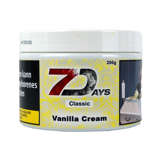 7 Days Tobacco Vanilla Cream 200g