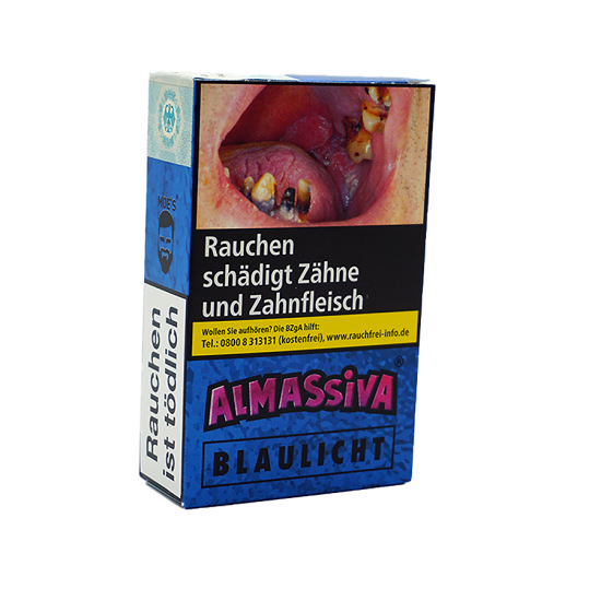 Almassiva Blaubeere (Blaulicht) Shisha Tabak, 25g