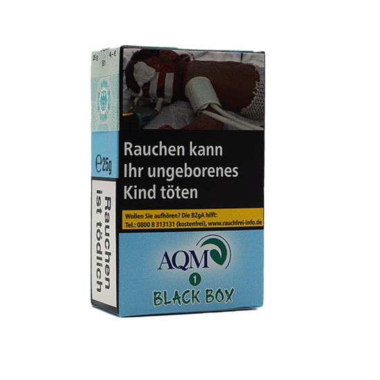 Aqua Mentha Acaibeeren (Black Box) Shisha Tabak, 25g