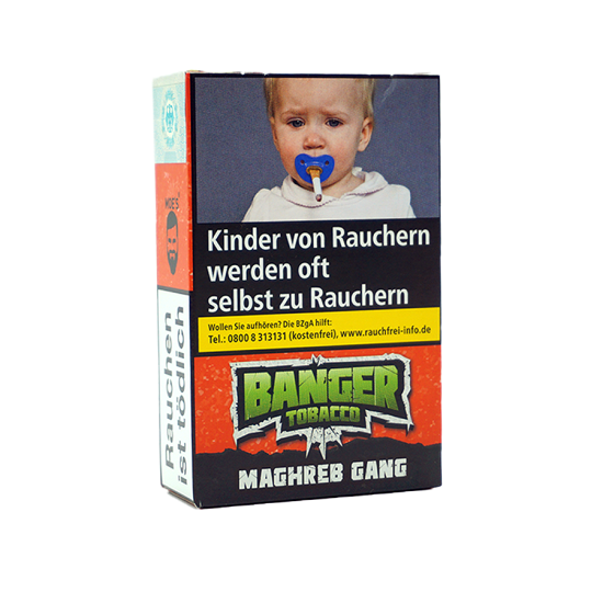 Banger Tabak Apfel Erdbeere (Maghreb Gang) Shisha Tabak, 25 g