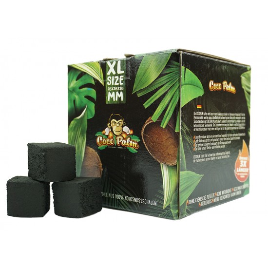 Coco Palm 26 mm Naturkohle 1kg