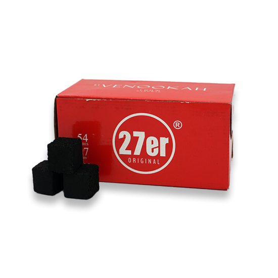 Venookah 27 mm Naturkohle - 1kg
