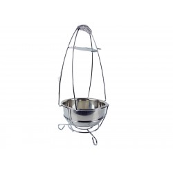 Kohlekorb Edelstahl klein