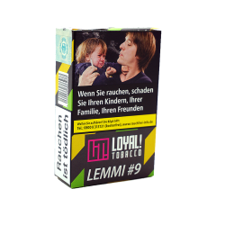 Loyal Zitrone Minze (LEMMI #9) Shisha Tabak, 25g