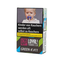 Loyal Tobacco GREEN K #11 20g