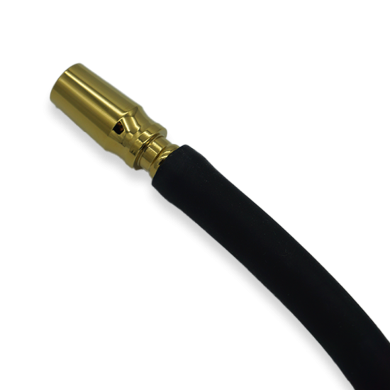 Schlauchendstück Schlauchanschluss Schliff Endstück Edelstahl Gold 18/8 er 