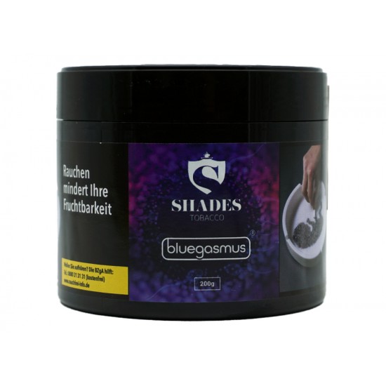 Shades Bluegasmus (Blaubeere Ice) Shisha Tabak 200g Dose
