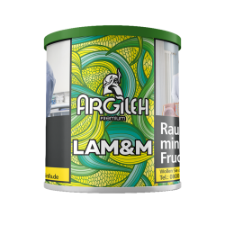 Argileh Lam & M (Zitrone Minze) Shisha Tabak in 200 g Dose Argileh Lam & M (Zitrone Minze) Shisha Tabak in 200 g Dose