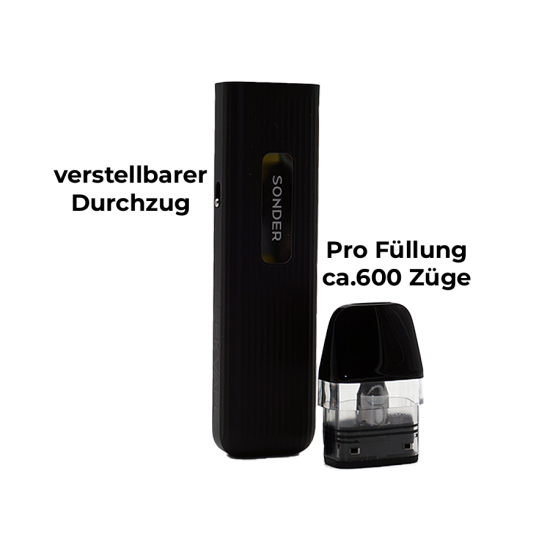 GeekVape Sonder Q E-Zigaretten Set schwarz aufladbar kaufen