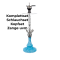 Jookah Edelstahl Shisha Stainphony #07 Big Steel Blue