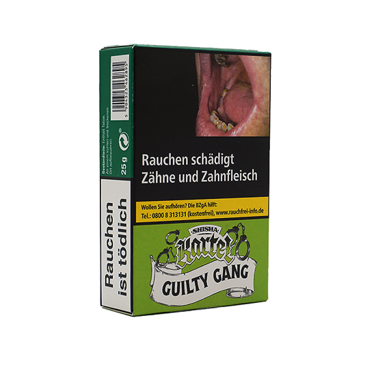 Shisha Kartel Birne Zitrone Ice (Guilty Gang) Shisha Tabak, 25g
